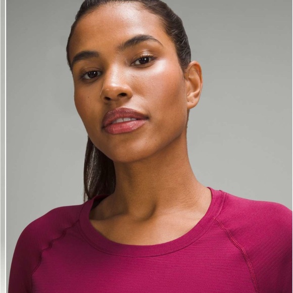 ✨ Lululemon Swiftly Tech Long-Sleeve Shirt 2.0 *Waist Length Deep Luxe size 10 - Picture 3 of 13